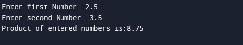 C-Program-to-Multiply-two-Floating-Point-Numbers