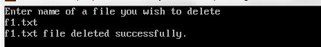 C-program-to-delete-a-file