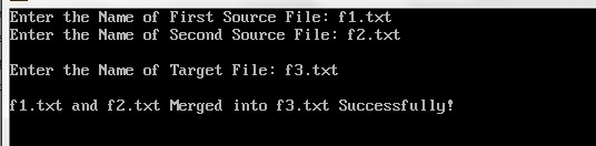 c-program-to-merge-two-files