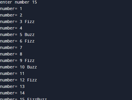 Buzz Fizz Program in C