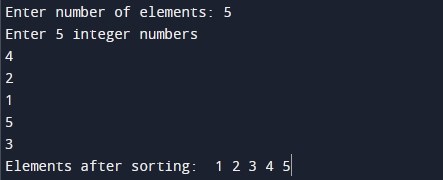 counting_sort_program_in_c