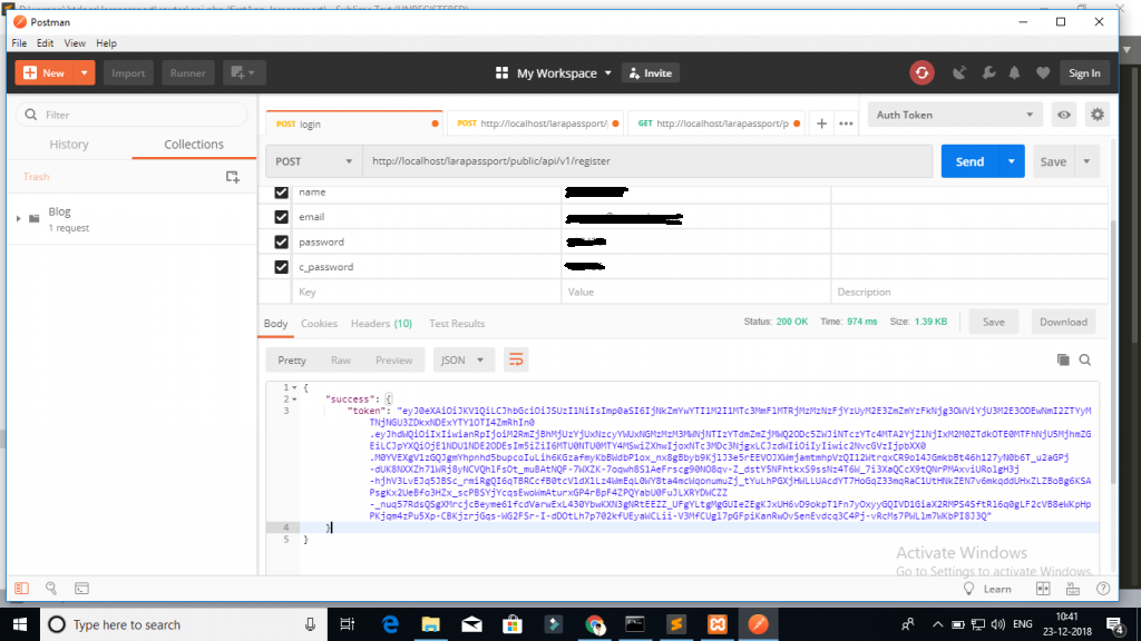 Laravel 8 REST CRUD API with Passport Auth 1